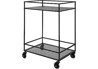 Clas Ohlson Blomvagn svart erbjuda