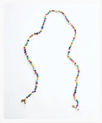 Coloured glasses & mask chain