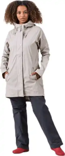 Sportamore Petra rain jacket beige erbjuda