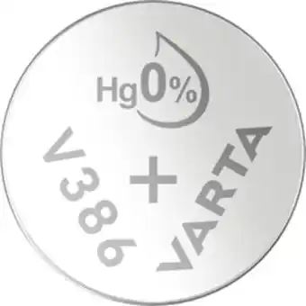Teknikmagasinet Varta silver knappcellsbatteri v386/sr43 erbjuda