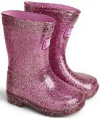 Petite chérie atelier galaxy gummistövel, glitter pink