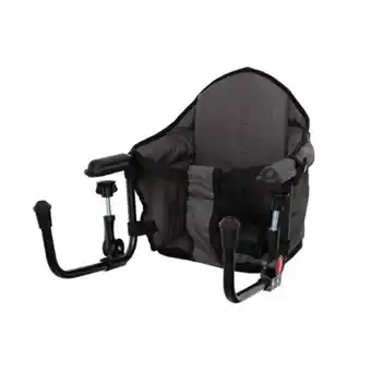 Babyseat stol på bord grey/black
