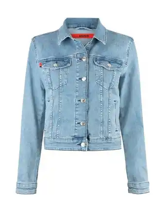 Alex1 denim jacket turquise aqua