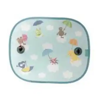 Babblarna solskydd för bilen 2-pack, moln