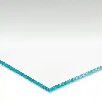Akrylplastskiva klar vikugreen, 3 mm