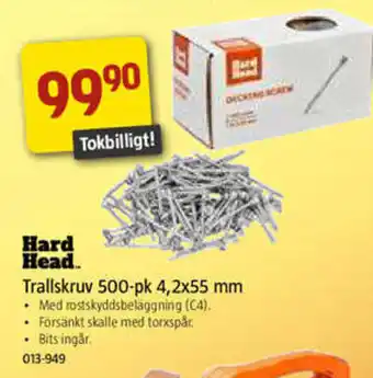 Jula Trallskruv 500-pk 4,2 x55 mm erbjuda