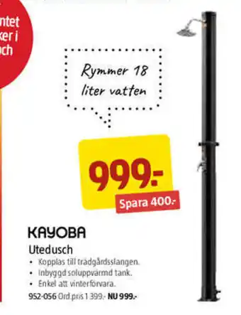 Jula Kayoba Utedusch erbjuda