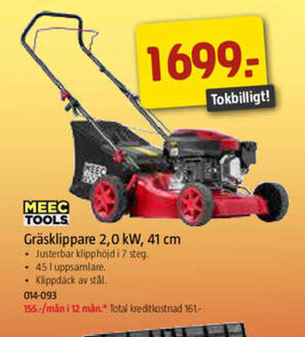 Jula Gräsklippare 2,0 kW, 41 cm erbjuda