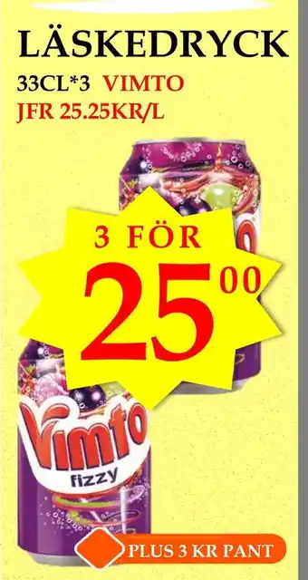 Matmixen Läskedryck erbjuda