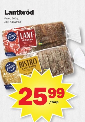 Pekås Lantbröd erbjuda