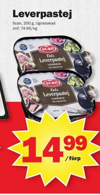 Pekås Leverpastej erbjuda