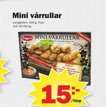 Pekås Mini Vårrullar erbjuda