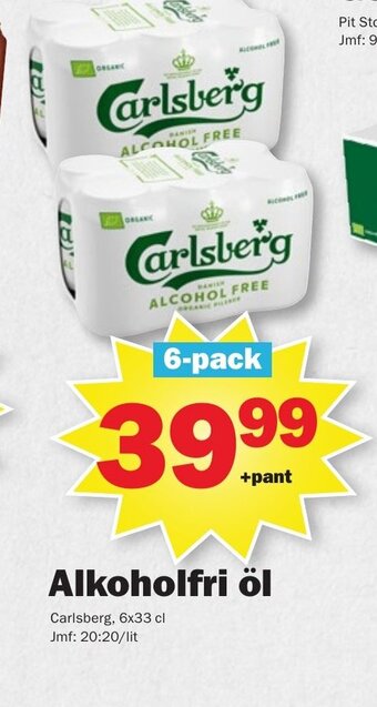 Pekås Carlsberg Alkoholfri Öl erbjuda