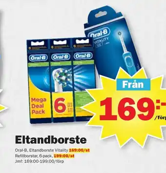 Pekås Eltandborste erbjuda