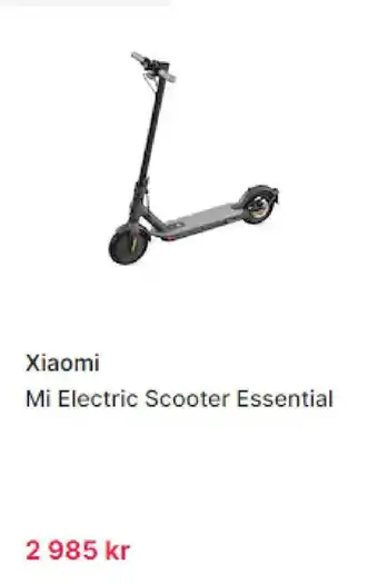 CDON XIAOMI mi electric scooter essential erbjuda