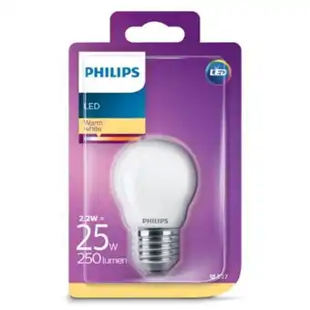Kjell & Company Philips led-lampa led e27 250 lm erbjuda