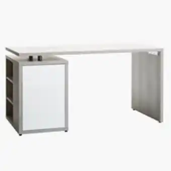 Skrivbord ullits 69x140 betong/hu00f6gglans