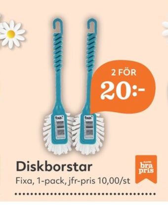 Hemköp Fixa diskborste erbjuda