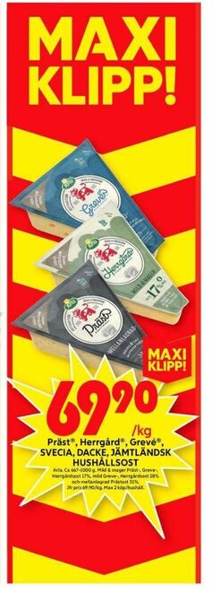 ICA Maxi Arla prästost erbjuda