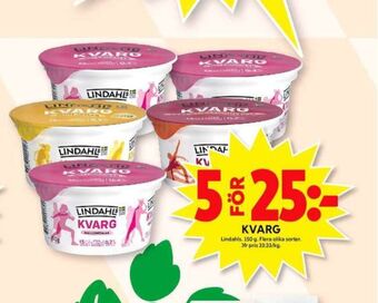 ICA Maxi Lindahls kvarg erbjuda