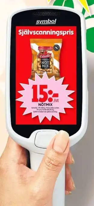 ICA Maxi Estrella nötmix erbjuda