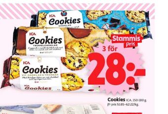 ICA Supermarket Ica cookies erbjuda