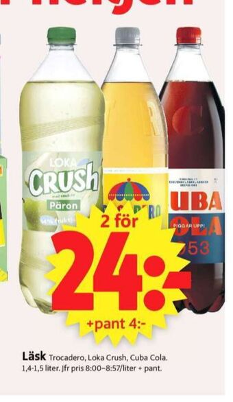 ICA Supermarket Päron läskedryck erbjuda