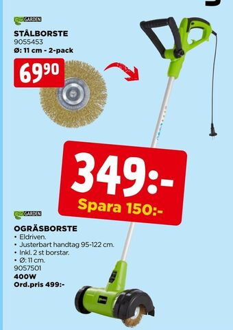 Jem&Fix Ogräsborste erbjuda
