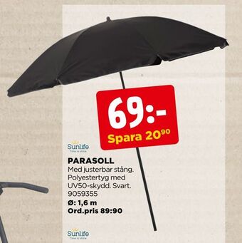 Jem&Fix Parasoll erbjuda