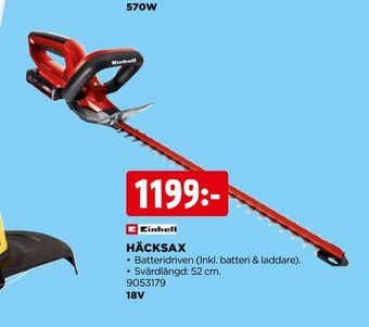Jem&Fix Häcksax erbjuda