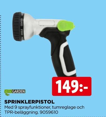 Jem&Fix Sprinklerpistol erbjuda