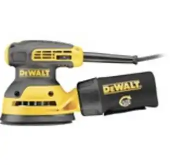 Hornbach Dewalt excenterslip dwe6423, 280 w, 125 mm ø sliptallrik erbjuda