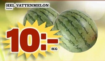 Rinkeby Matcenter Hel Vattenmelon erbjuda