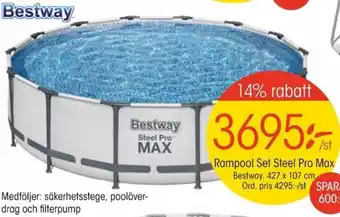 Bestway Rampool Set Steel Pro Max