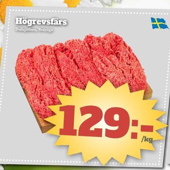 Bonum Matmarknad Högrevsfärs erbjuda