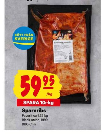 City Gross Spareribs erbjuda