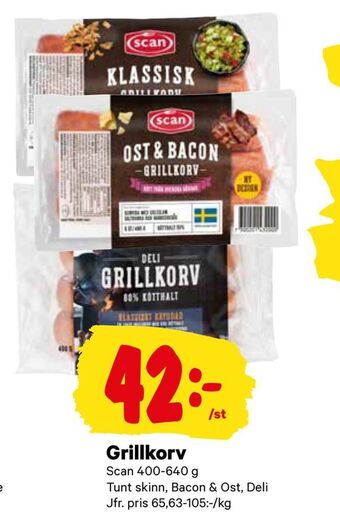 City Gross Grillkorv erbjuda