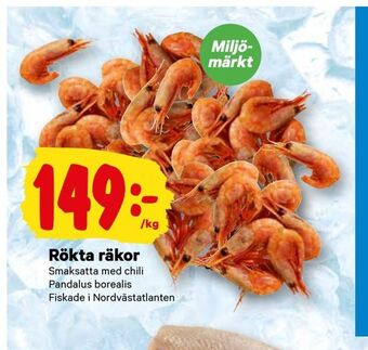 City Gross Rökta räkor erbjuda