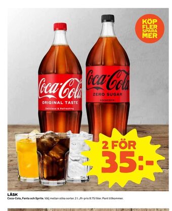Coop Extra Läsk erbjuda