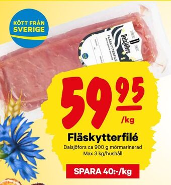 City Gross Fläskytterfilé erbjuda