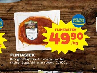 Coop Extra Flintastek erbjuda