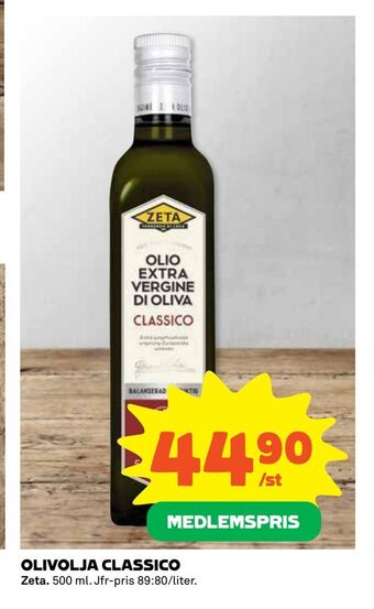 Coop Extra Olivolja classico erbjuda