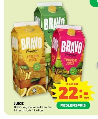 Coop Forum Juice erbjuda
