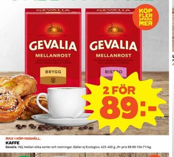 Coop Daglivs Kaffe erbjuda