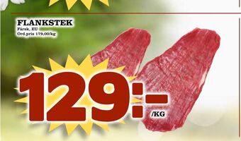 Din Mat Flankstek erbjuda