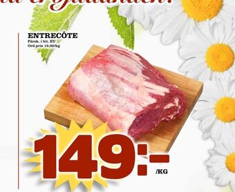 Din Mat Entrecôte erbjuda