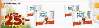 Din Mat Kinder maxi 6-p erbjuda