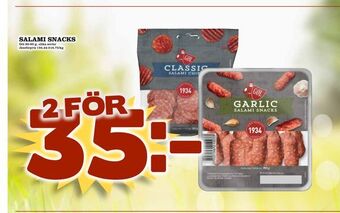 Din Mat Salami snacks erbjuda