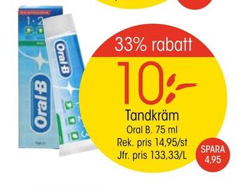 EKO Tandkräm erbjuda