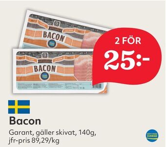 Hemköp Bacon erbjuda